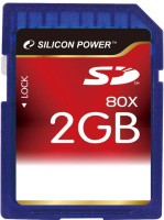 Photos - Memory Card Silicon Power SD 80x 2 GB