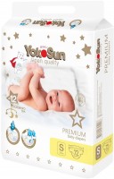 Photos - Nappies Yokosun Premium Diapers S / 72 pcs 