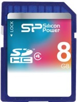 Photos - Memory Card Silicon Power SDHC Class 4 8 GB