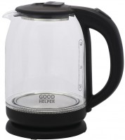 Photos - Electric Kettle Good Helper KG-18B10 1500 W 1.8 L  black