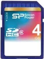 Memory Card Silicon Power SDHC Class 6 4 GB
