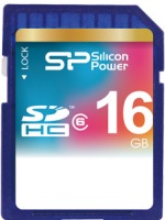 Photos - Memory Card Silicon Power SDHC Class 6 16 GB