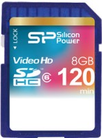 Photos - Memory Card Silicon Power SDHC Video HD Class 6 8 GB
