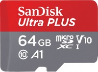 Photos - Memory Card SanDisk Ultra Plus microSDXC UHS-I 64 GB