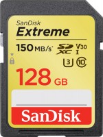 Photos - Memory Card SanDisk Extreme SDXC Class 10 UHS-I U3 150MB/s 128 GB