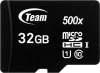 Photos - Memory Card Team Group microSDHC Class 10 500x 32 GB