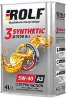 Photos - Engine Oil Rolf 3-Synthetic 5W-40 A3 4 L