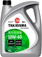 Photos - Engine Oil TAKAYAMA 10W-40 SN/CF 4 L