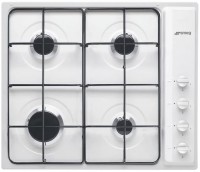 Photos - Hob Smeg S64SB white