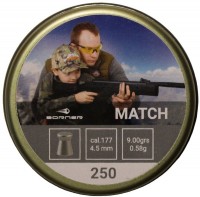Photos - Ammunition BORNER Match 4.5 mm 0.58 g 250 pcs 