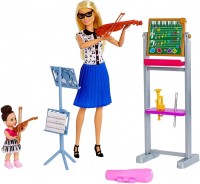 Photos - Doll Barbie Music Teacher FXP18 