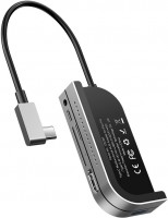 Photos - Card Reader / USB Hub BASEUS Bend Angle No. 7 Multifunctional Type-C 