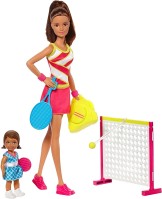 Photos - Doll Barbie Tennis Coach DVG15 