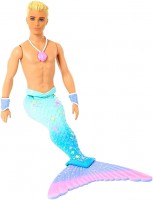 Photos - Doll Barbie Dreamtopia Merman FXT23 