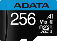 Photos - Memory Card A-Data Premier 85 MB/s microSD UHS-I U1 256 GB