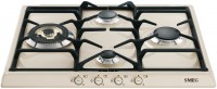 Photos - Hob Smeg SR764PO beige