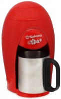 Photos - Coffee Maker Sakura SA-6106R red