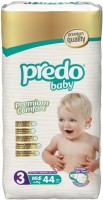 Photos - Nappies Predo Baby Diapers 3 / 44 pcs 