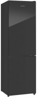 Photos - Fridge MAUNFELD MFF200NFB black