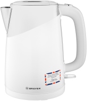 Photos - Electric Kettle Brayer BR1023WH white