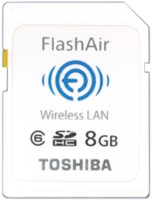 Photos - Memory Card Toshiba FlashAir SDHC 8 GB