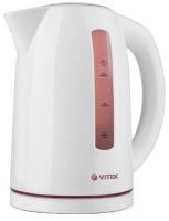 Photos - Electric Kettle Vitek VT-1163 2200 W 1.7 L  white