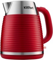 Photos - Electric Kettle KITFORT KT-695-2 red