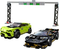 Photos - Construction Toy Lego Lamborghini Urus ST-X and Lamborghini Huracan Super Trofeo EVO 76899 