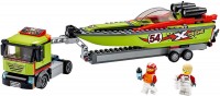 Photos - Construction Toy Lego Race Boat Transporter 60254 