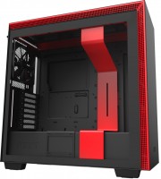 Photos - Computer Case NZXT H710 red