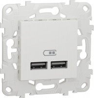 Photos - Socket Schneider New Unica NU541818 white