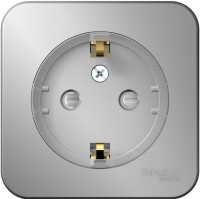 Photos - Socket Schneider Blanca BLNRA111113 silver