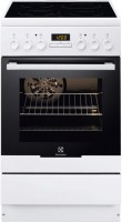 Photos - Cooker Electrolux EKC 54550 OW white