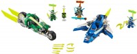 Photos - Construction Toy Lego Jay and Lloyds Velocity Racers 71709 