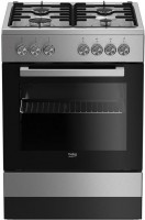 Photos - Cooker Beko FSE 62120 DX stainless steel