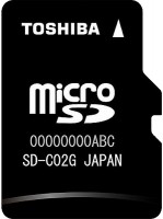 Photos - Memory Card Toshiba microSD 2 GB