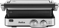 Photos - Electric Grill Amica GK 4011 stainless steel