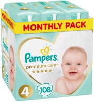 Photos - Nappies Pampers Premium Care 4 / 108 pcs 