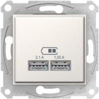 Photos - Socket Schneider Sedna SDN2710223 ivory