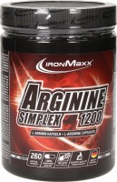 Photos - Amino Acid IronMaxx Arginine Simplex 1200 260 cap 