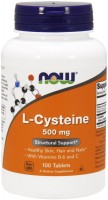 Photos - Amino Acid Now L-Cysteine 500 mg 100 tab 