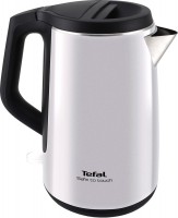 Photos - Electric Kettle Tefal Safe to touch KO371H30 silver