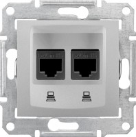 Photos - Socket Schneider Sedna SDN4800160 silver