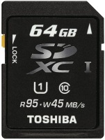 Photos - Memory Card Toshiba SDXC Class 10 64 GB