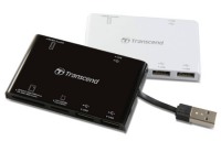 Photos - Card Reader / USB Hub Transcend TS-RDP7 