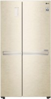 Photos - Fridge LG GC-B247SEDC beige