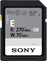 Memory Card Sony SDXC SF-E Series UHS-II 64 GB