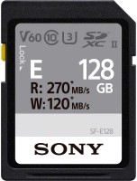 Memory Card Sony SDXC SF-E Series UHS-II 128 GB