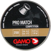 Photos - Ammunition Gamo Pro Match 4.5 mm 0.51 g 250 pcs 
