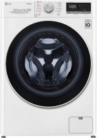 Photos - Washing Machine LG AI DD F4DN409S0 white